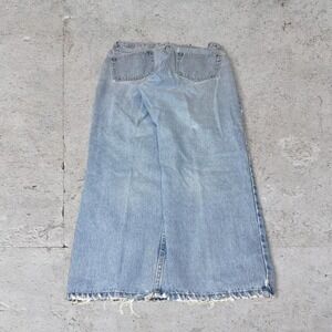 Mens vintage Y2K baggy light wash faded Steve and Barrys denim jeans size 38x30